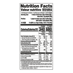 Pulmuone Korean Style Stir-fry Noodles with Black Bean Sauce 2pk 22.6 oz