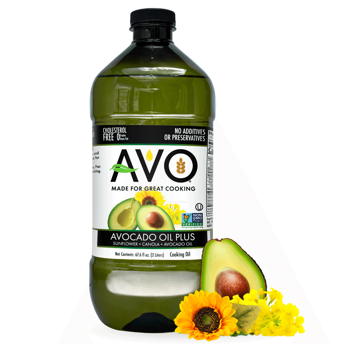 Avo Avocado Oil Plus 2 liters 67.6 fl.oz