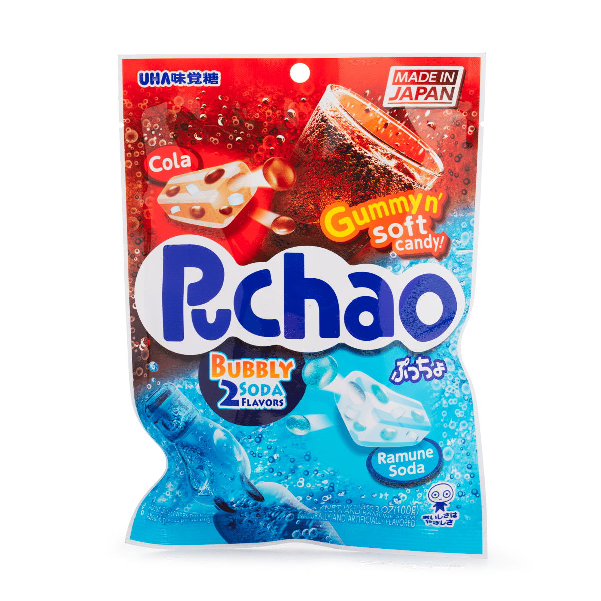 Caramelos de Cola y Soda UHA Puc Hao 3.53 onza(s)