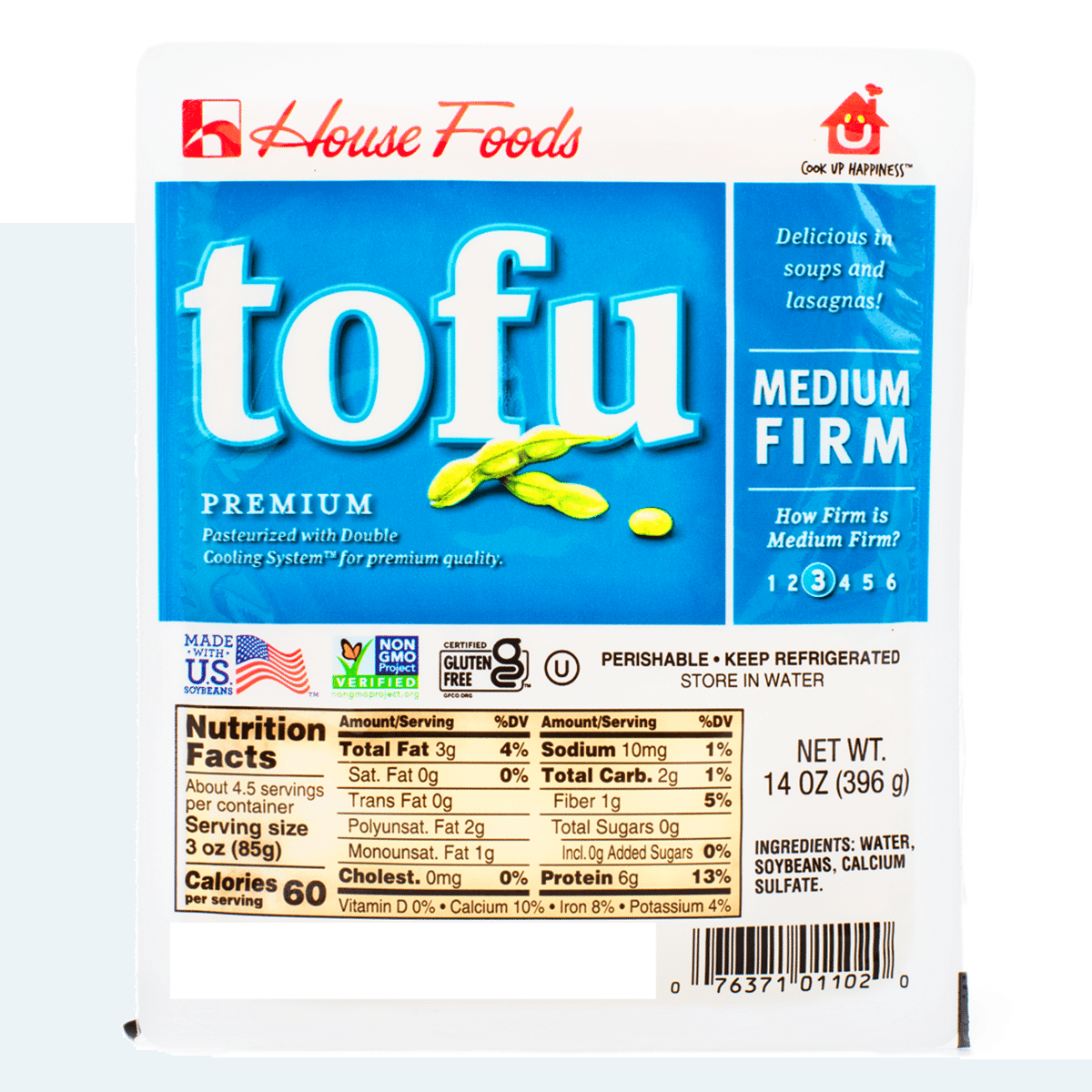 House Foods Tofu Medium Firm 14 oz