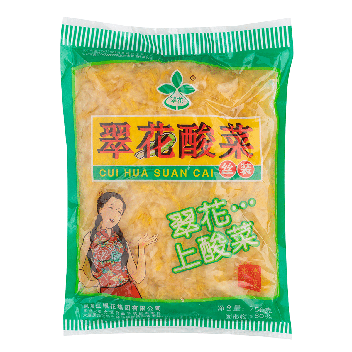 취화 동북식 채 썬 절임배추 750 그램