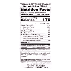 Yoki Extra Thin Potato Sticks 100 g