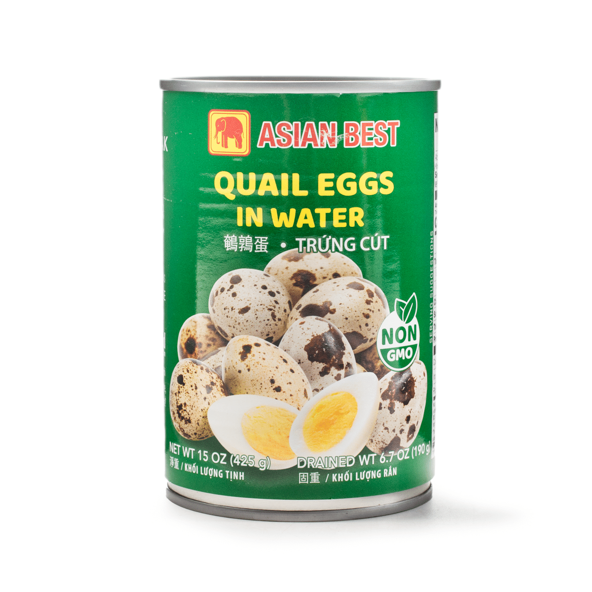 Asian Best Quail Eggs in Water 15 oz