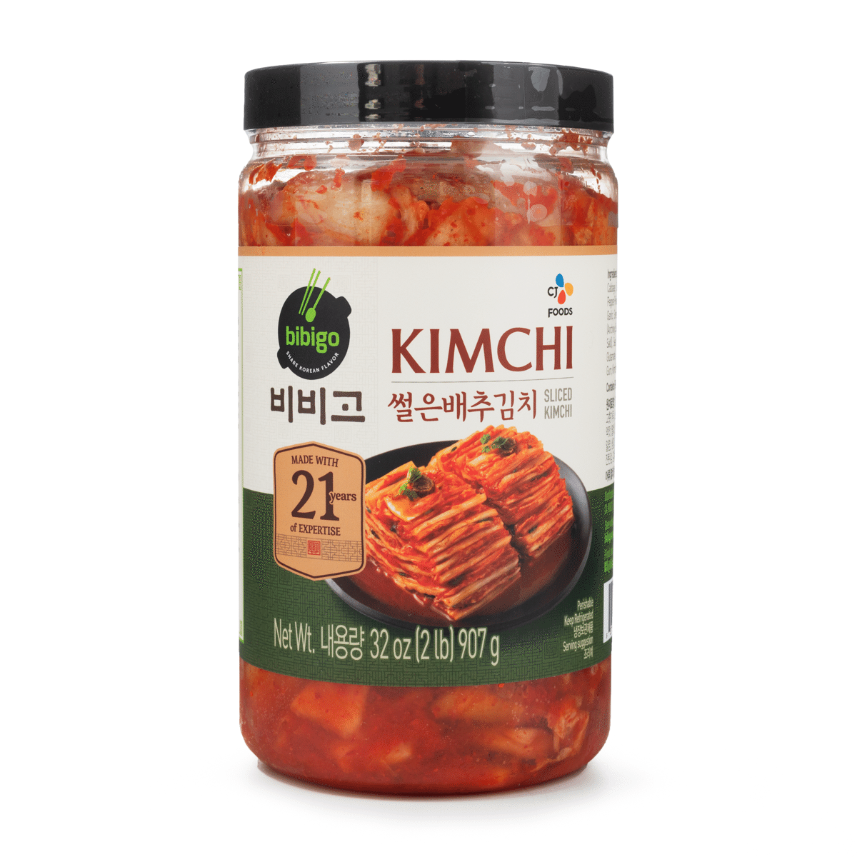 CJ Bibigo Sliced Kimchi 907 g