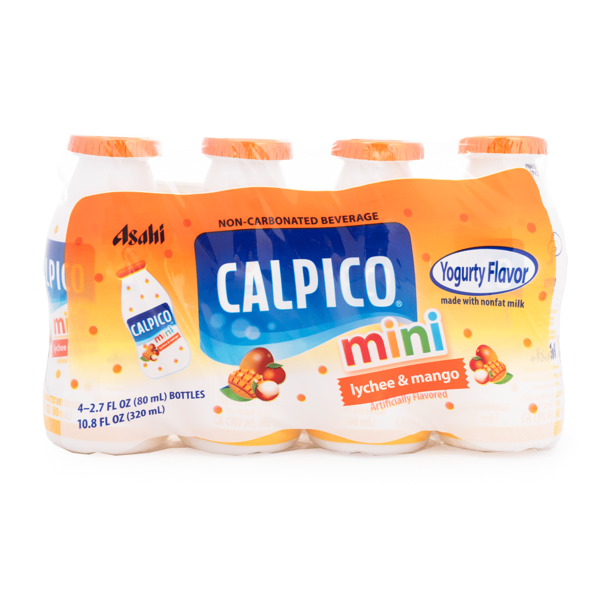 CALPICO 미니 소프트 드링크 2.7 액량 온스*4 병