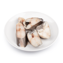 Alaska Wild Caught Black Cod Sablefish Steak, Frozen 1 lb