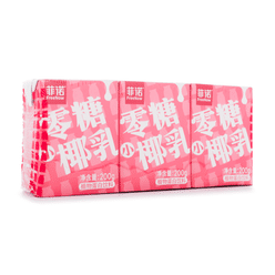 Free Now 무가당 코코넛 드링크 3팩입 600 밀리리터