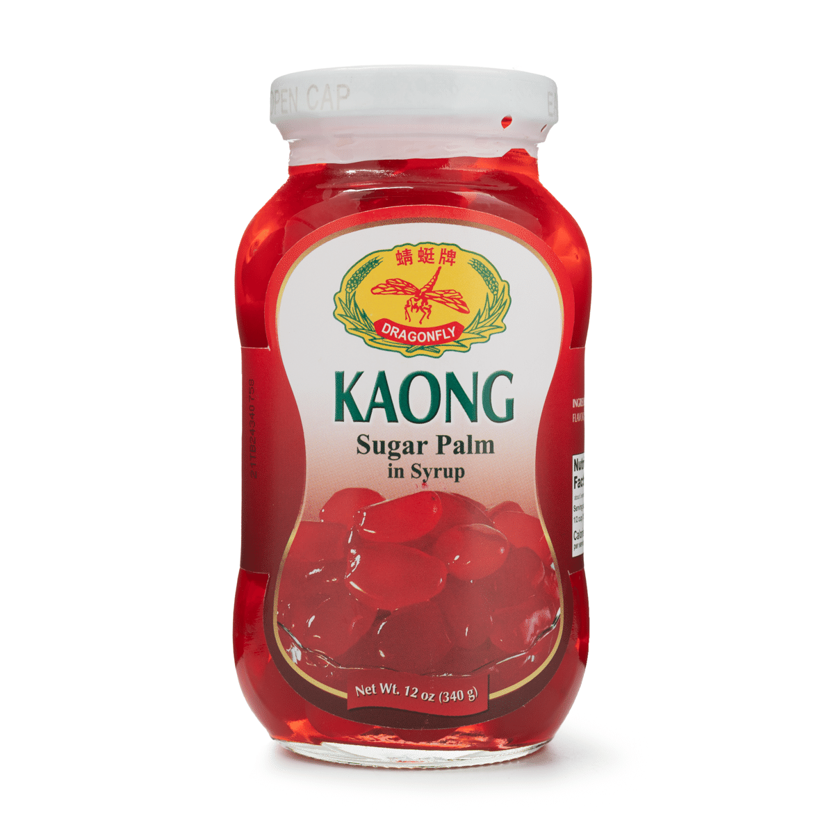 Dragonfly Red Kaong Sugar Palm in Syrup 12 oz