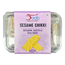 5aab Sesame Chikki ( Sesame Brittle) 400 그램