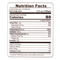 Chinese Noodlefish (Silverfish) 14 oz