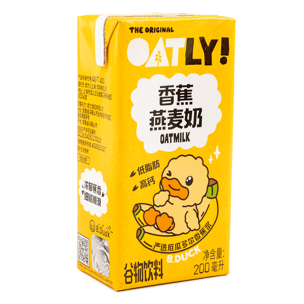 Oatly Banana Flavored Oat Milk 200 ml
