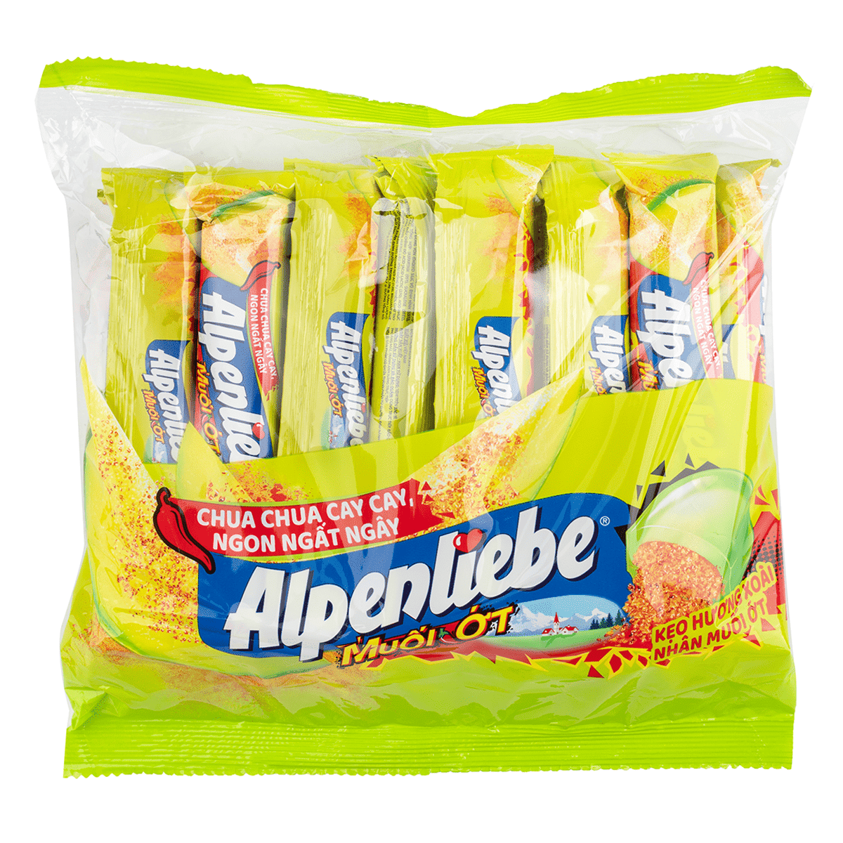 Alpenliebe 鹹辣芒果味軟糖 16支 87 克