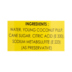 Lucia Young Coconut Stripped in Syrup 20 oz