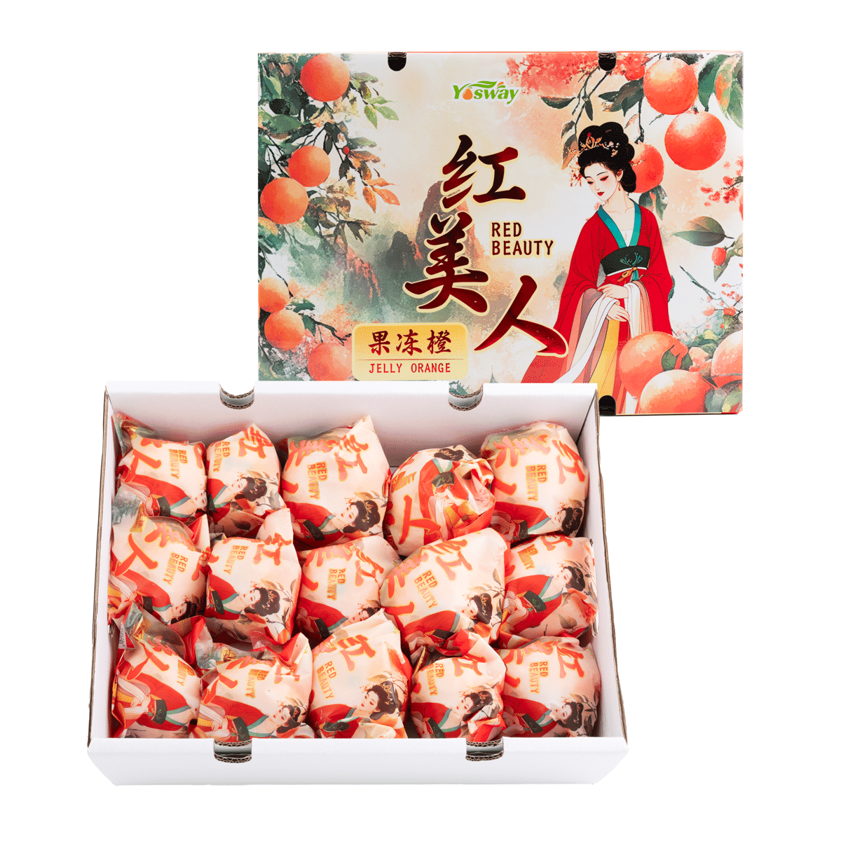 Red Beauty Orange 1cs 6.5-7 파운드