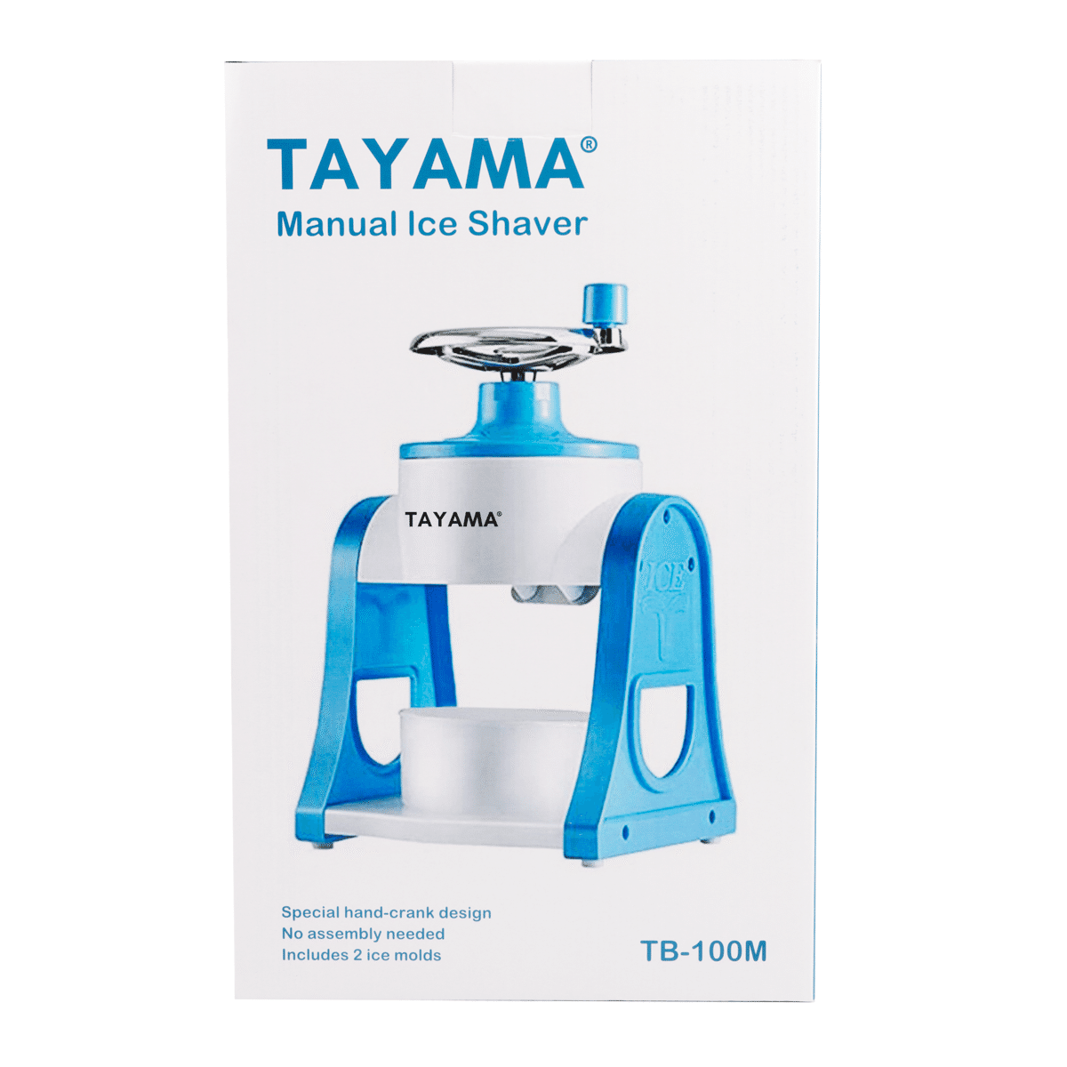 Tayama® 手動刨冰機 雪花冰/綿綿冰機(非電動款) 1 份