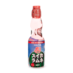 Hata Ramune Japanese Soda Watermelon Flavor 200 ml