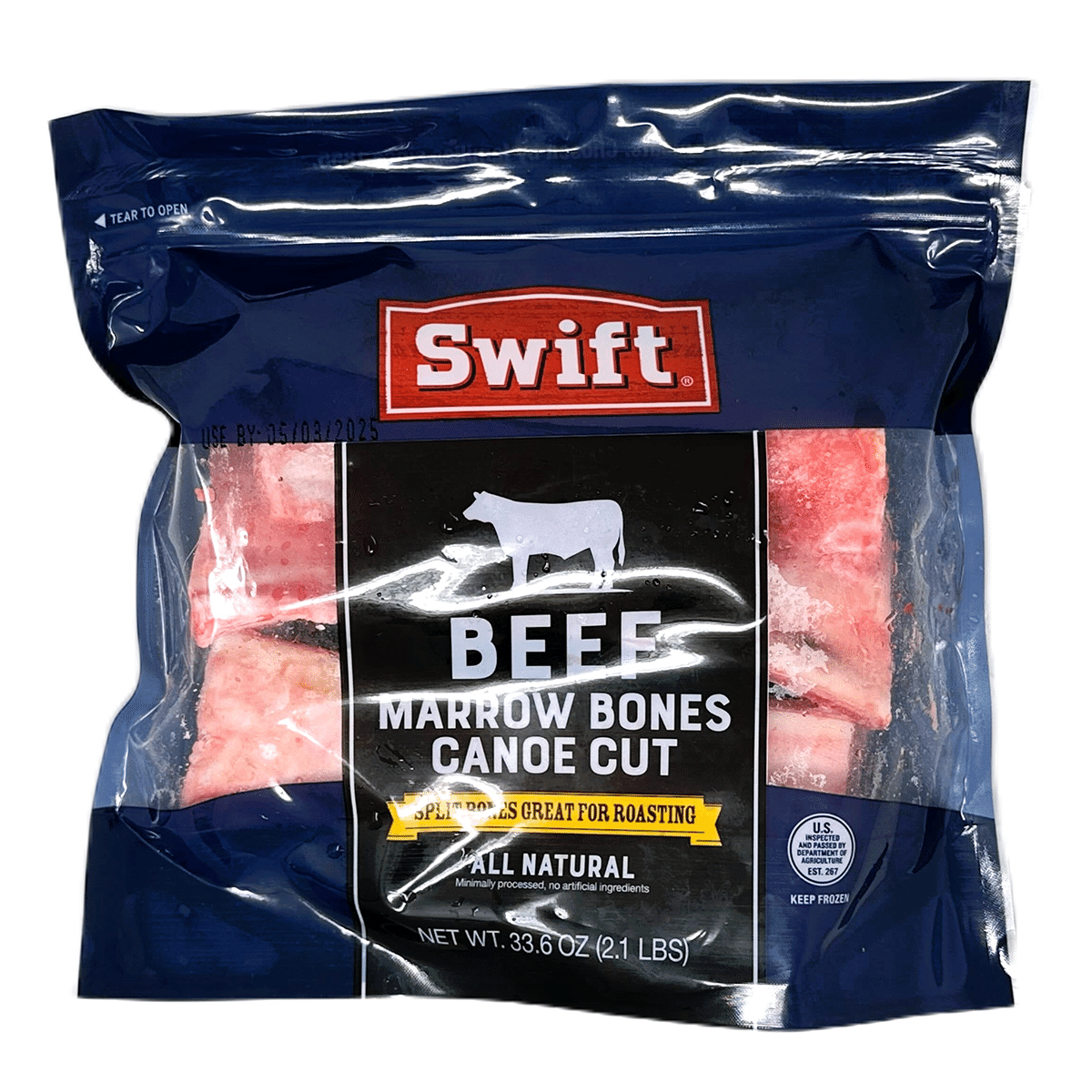 Beef Marrow Bones Canoe Cut 2.1 lb