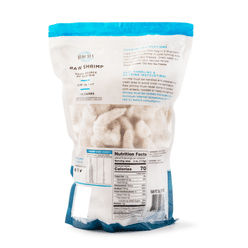 Blue Sea Raw Tail off Shrimp, Extra Large Frozen 2 lb