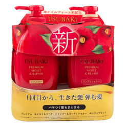 Shiseido Tsubaki Premium Shampoo and Conditioner Set 1 each*6 pack