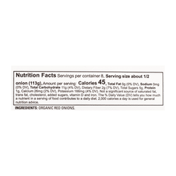 Organic Red Onion 2 lb
