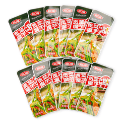 Guankoufu Lettuce Stem Konjak, Spicy Flavor 15 g*20 each