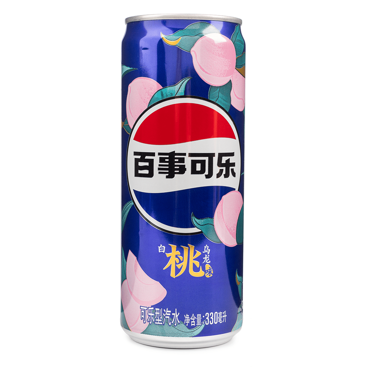Pepsi White Peach Oolong Flavor Soda 330 ml*24 pack