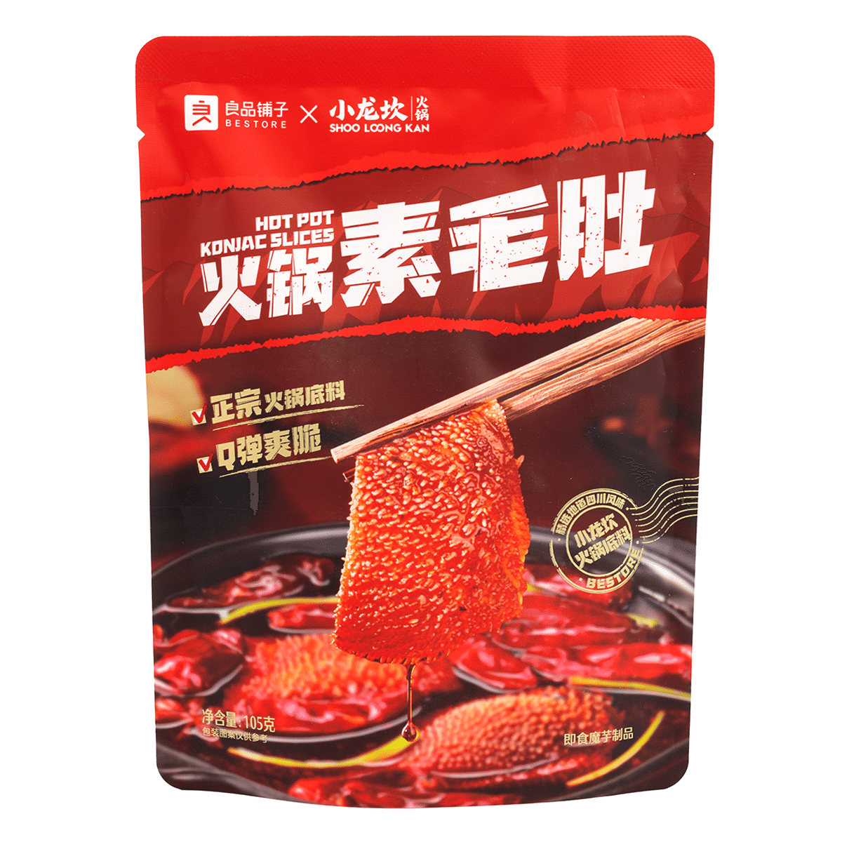 Bestore 곤약조림 스낵 마라훠궈 맛 105 그램*40 팩