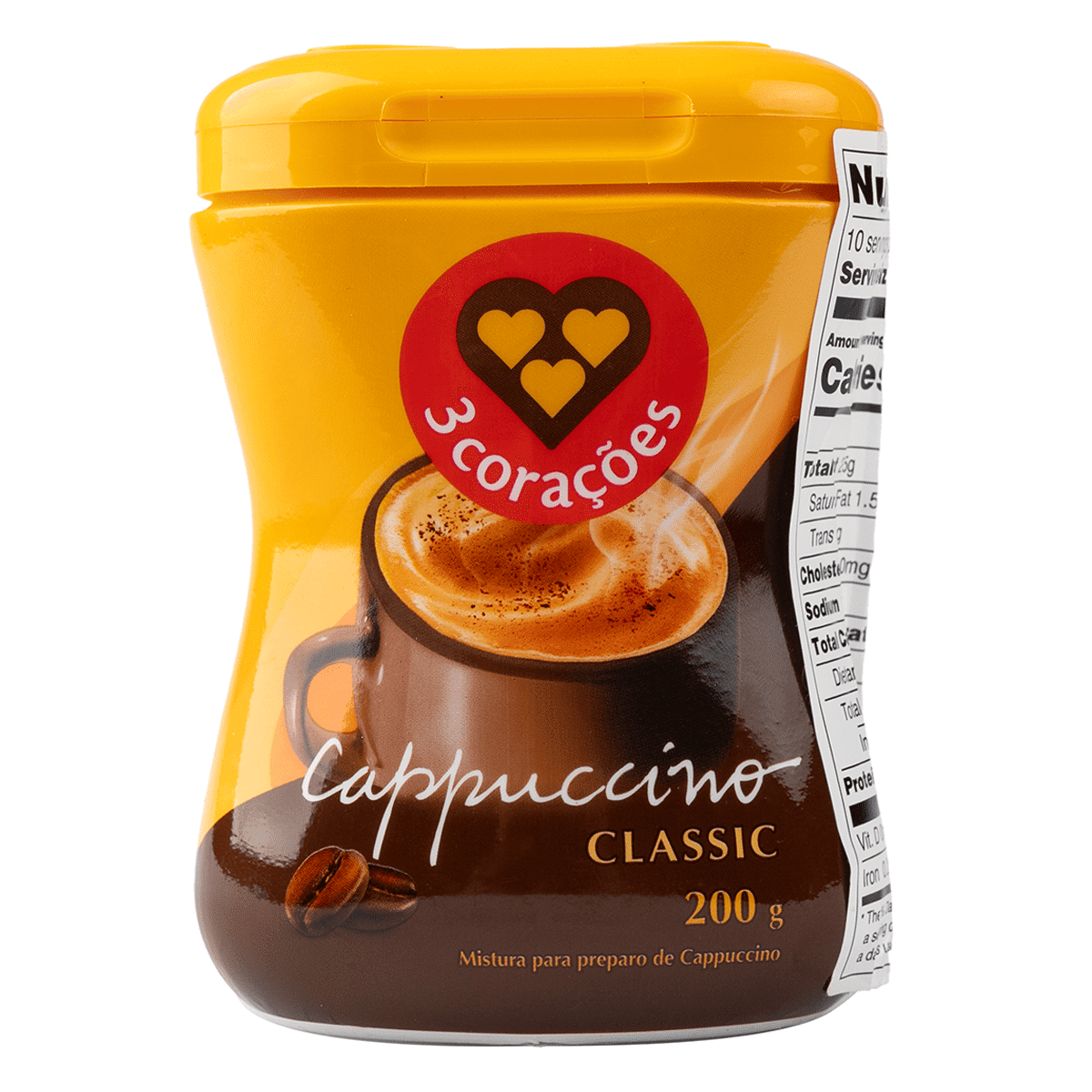 Cafe 3 Coracoes Cappuccino Classic 200 g