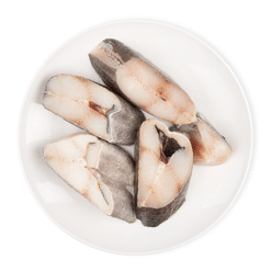 Alaska Wild Caught Black Cod Sablefish Steak, Frozen 1 lb