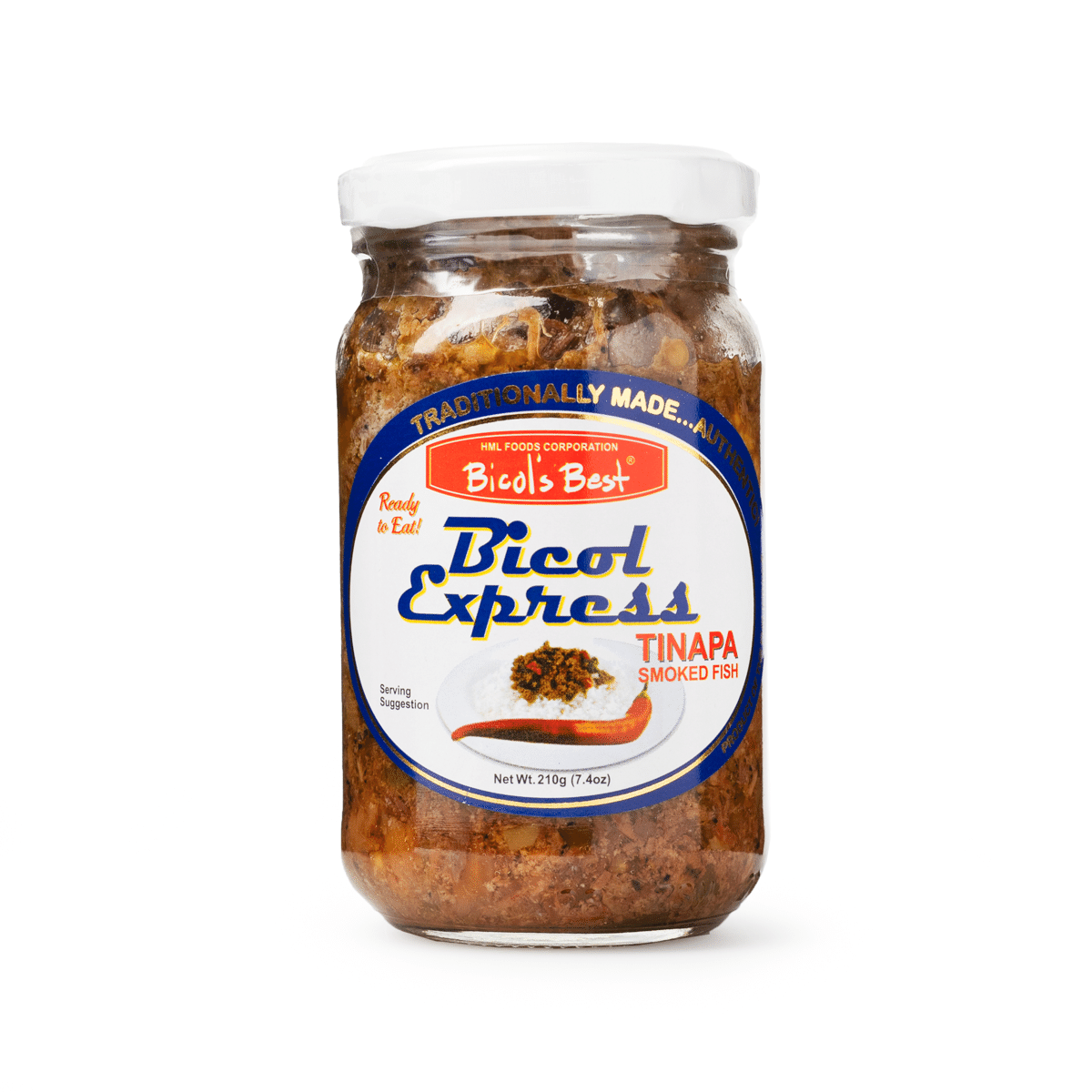 Bicol Express Tinapa Pescado Ahumado, Bicol's Best 8 oz