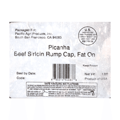 Picanha – Mid Size, Fat-On Sirloin Rump Cap 3.25-3.75 lb