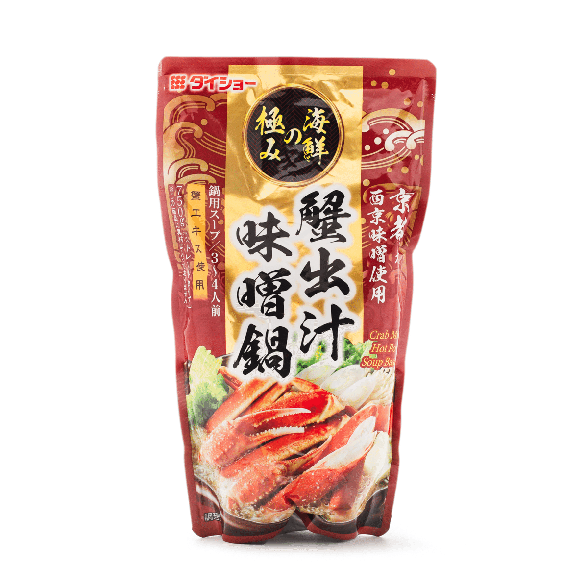 大昌 日式壽喜鍋湯底包 蟹肉味噌味 750 克