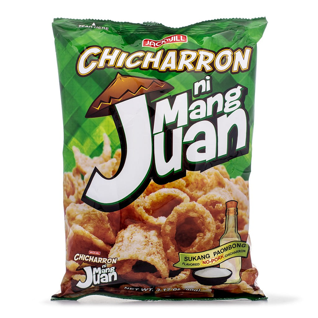 Jack 'N Jill 수캉파옴봉 식초맛 Mang Juan 돼지껍데기 스낵 90 그램
