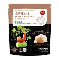 Synear Shrimp and Chinese Celery Dumplings Frozen 375 g