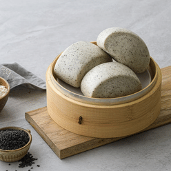 CHIMEI FZ BLACK SEASAME MANTOU 5PC 325 그램