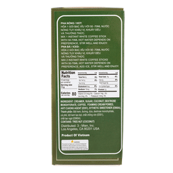 Cong Instant White Coffee 180 g