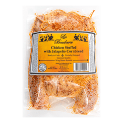 Cajun Style Whole Stuffed Boneless Chicken with Jalapeno Cornbread 48 oz