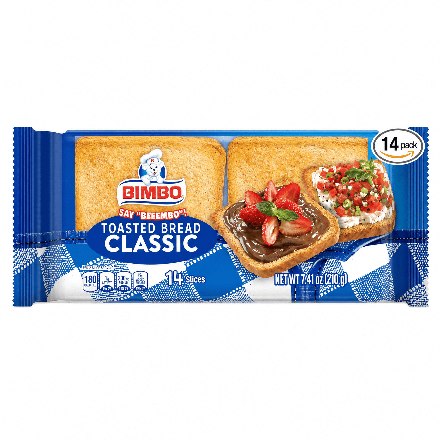 Pan tostado 210 gramo(s)