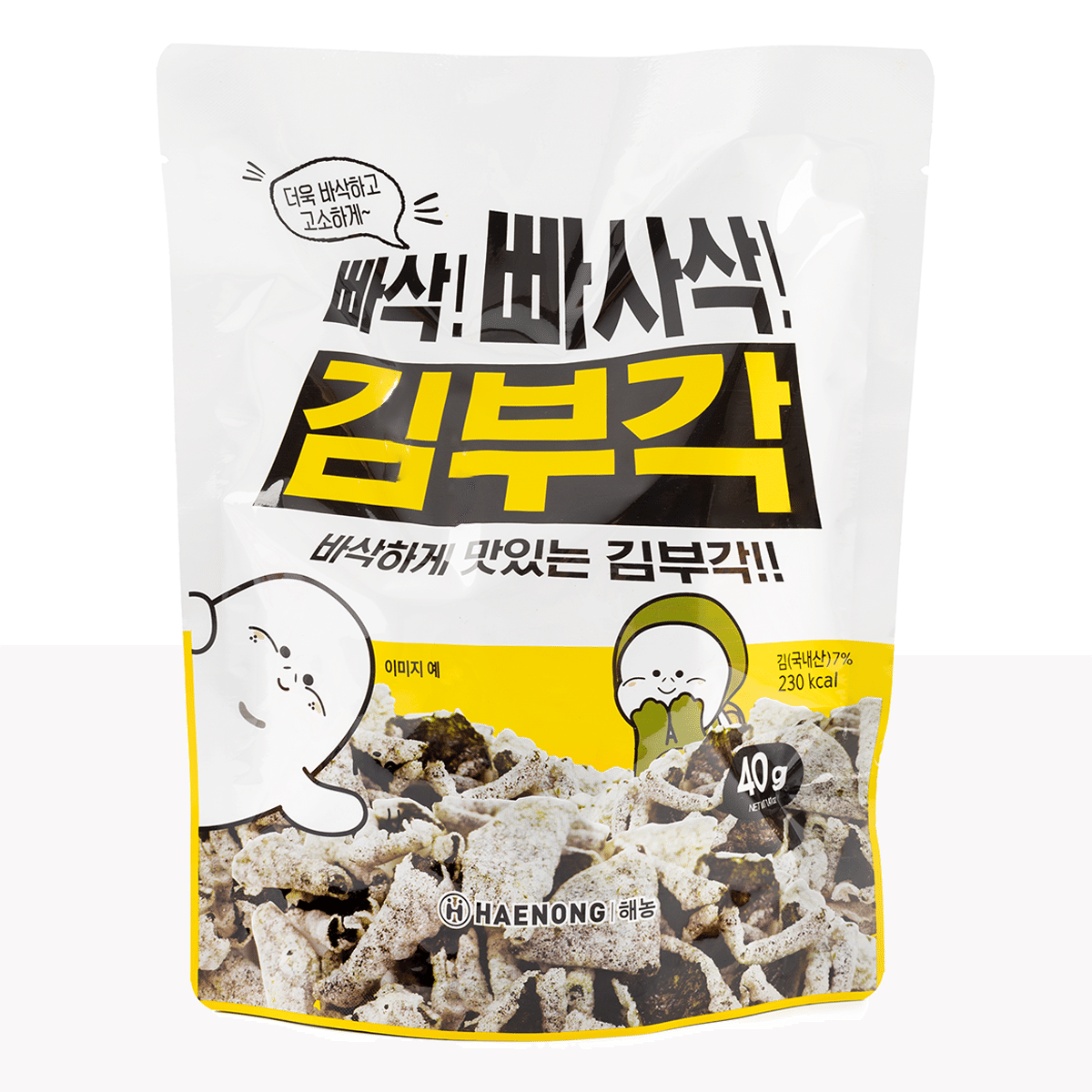 제주 해농 빠삭 바사삭 김부각 40 그램