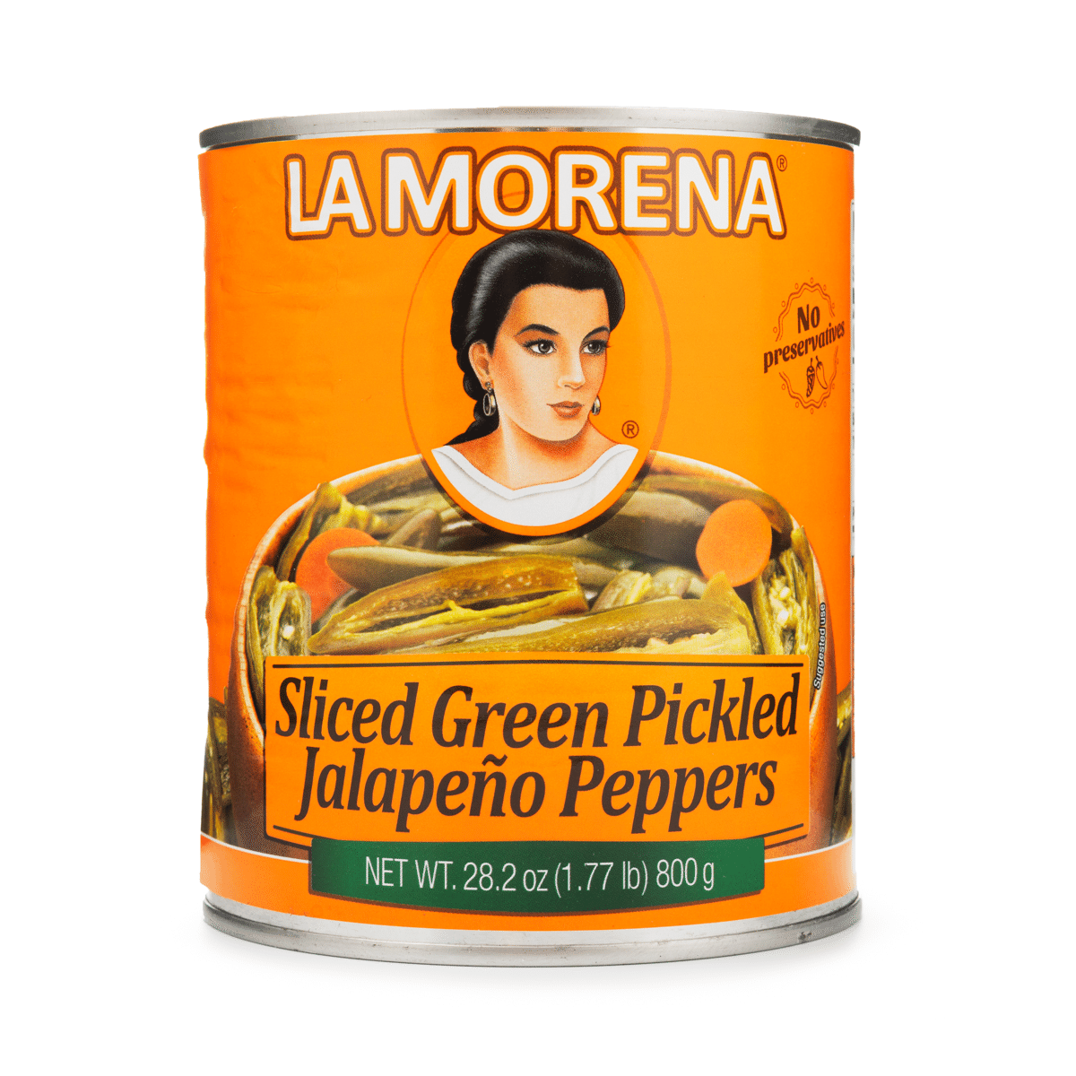 La Morena Sliced Pickled Jalapeno Peppers 27 oz