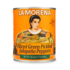 La Morena Sliced Pickled Jalapeno Peppers 27 oz
