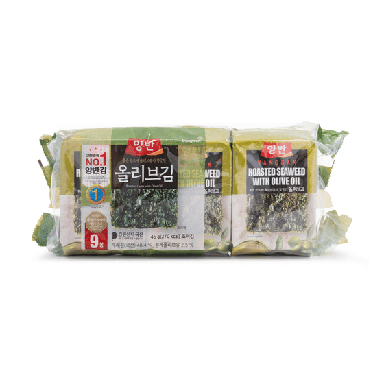 weee_snack_Dongwon Seasoned Seaweed with Olive Oil 9pk 1 each