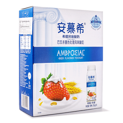 An Mu Xi 그리스식 요거트 (딸기) 10개입 200 그램*10 병