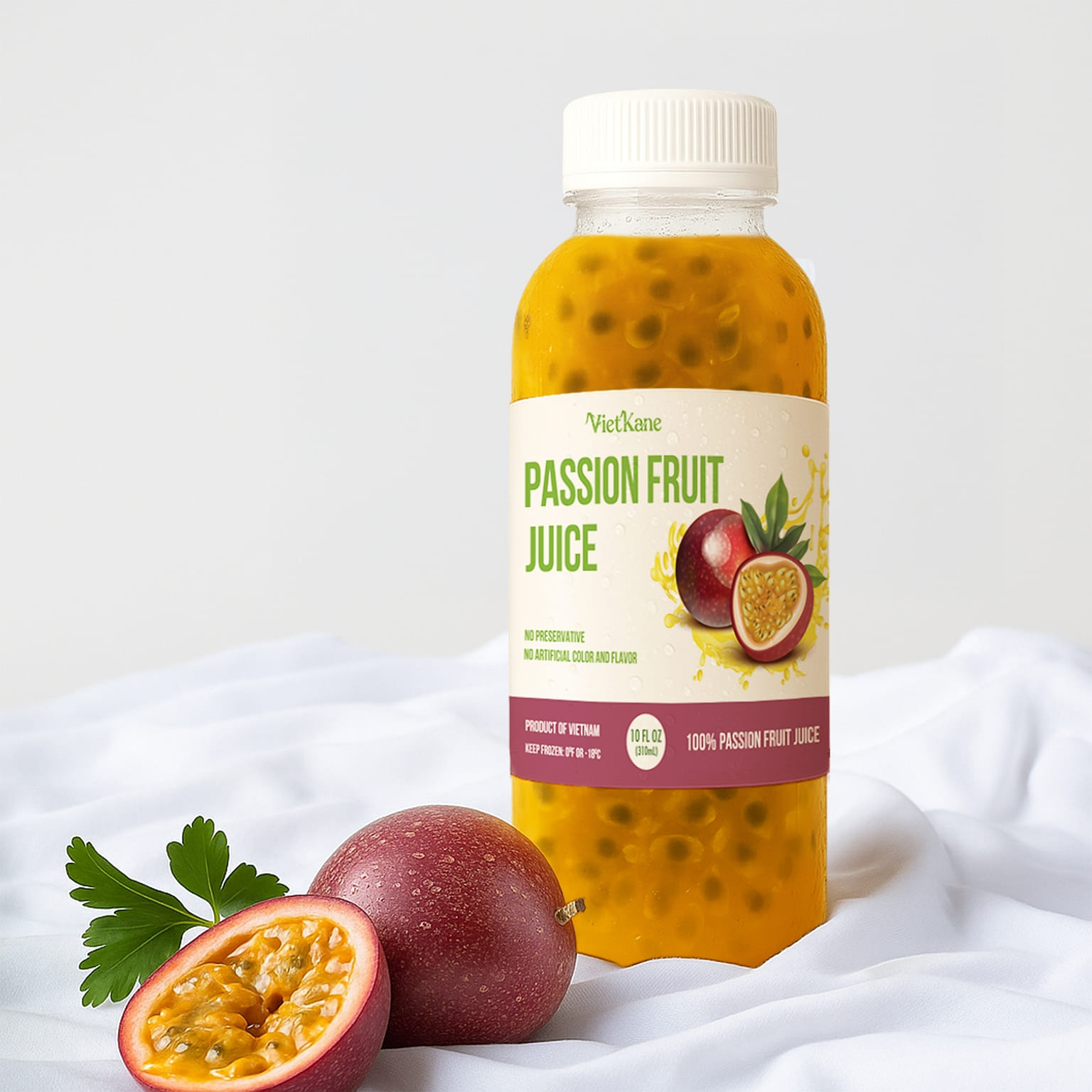 Vietkane Jugo de Maracuyá, Congelado 310 mililitro(s)