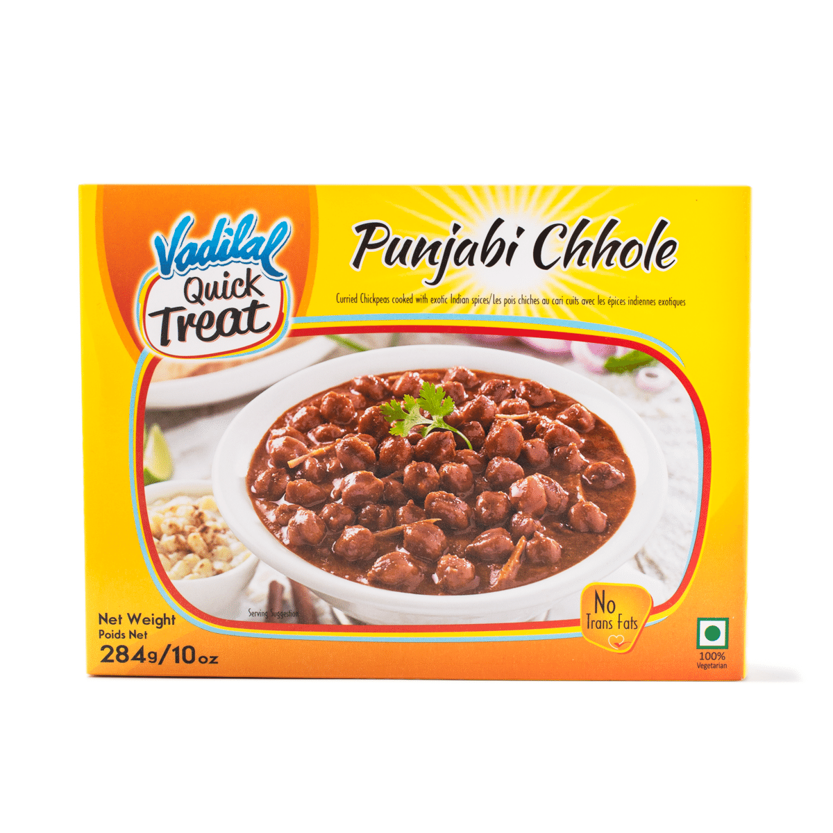 Punjabi Chhole Vadilal Congelado 284 gramo(s)