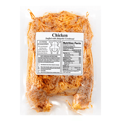 Cajun Style Whole Stuffed Boneless Chicken with Jalapeno Cornbread 48 oz