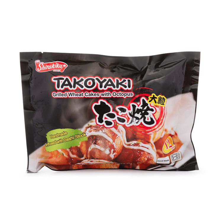 Get Shirakiku Takoyaki Octopus Balls 12pc 12.69 oz Delivered