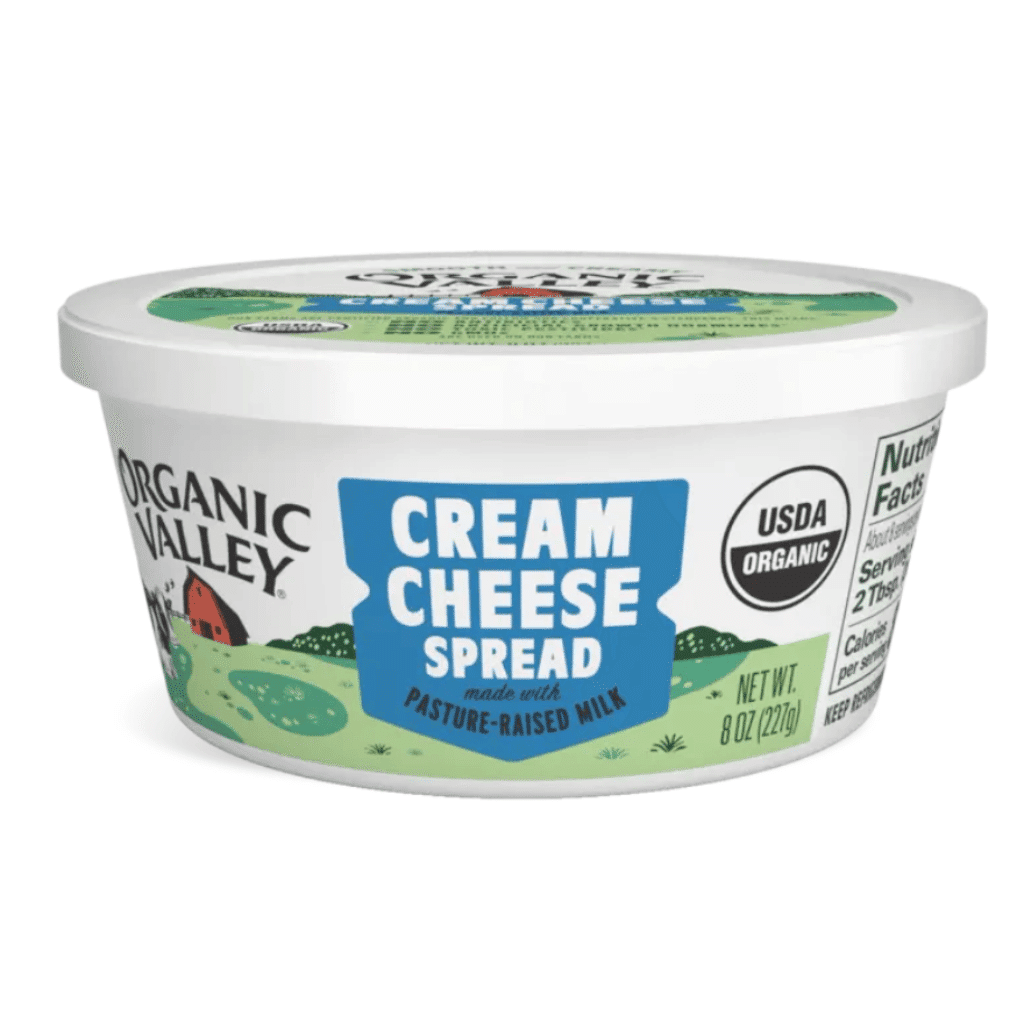 Organic Valley Organic Cream Cheese Spread 8 oz