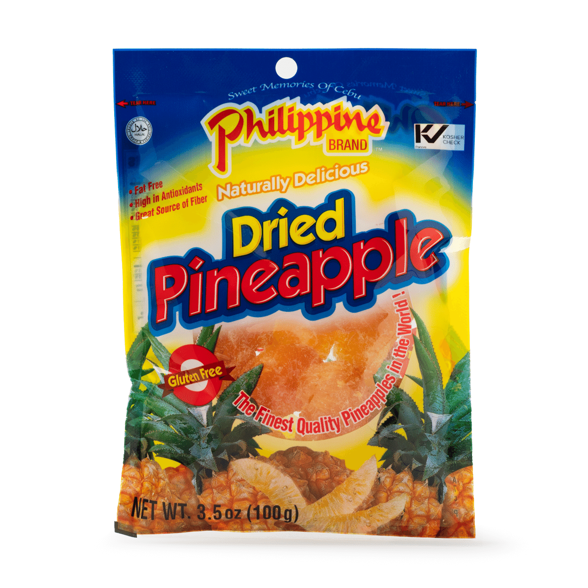 Philippine Brand Dried Pineapple 100 그램