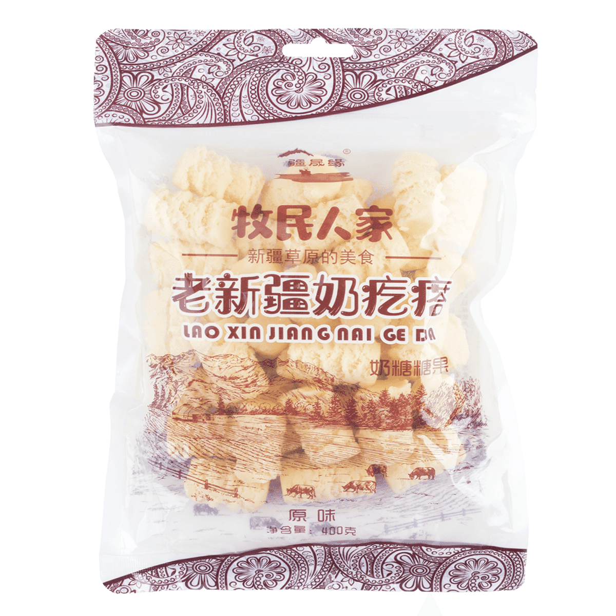 牧民人家 奶疙瘩 原味 400 克